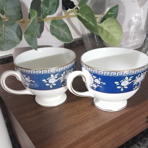Blue Siam Cups (2) - Picture 1 of 8